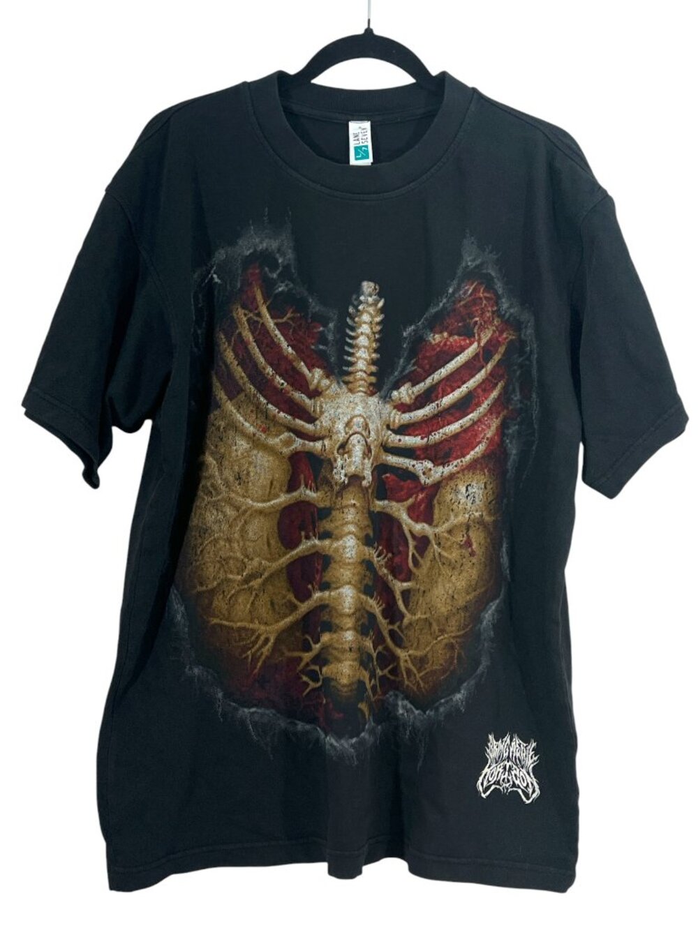 Bring Me The Horizon Ribcage SS Tee Large NWOT